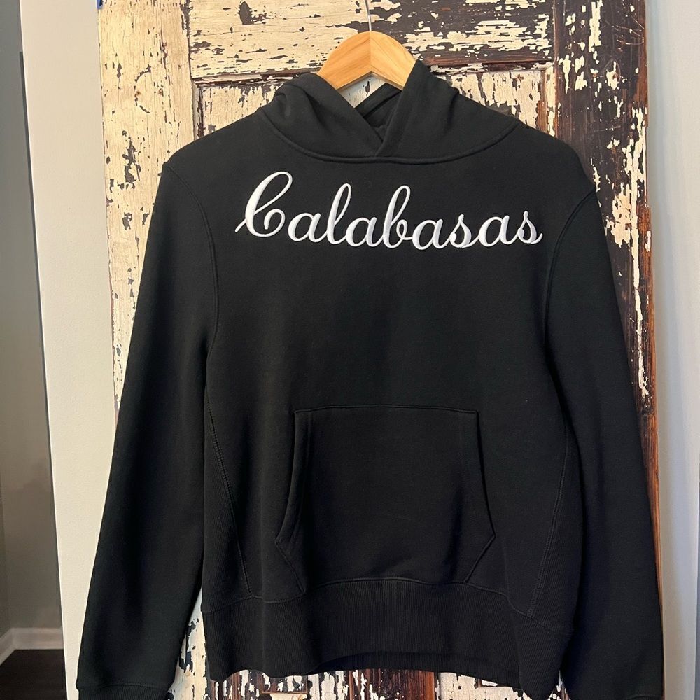 Women's Kendall + Kylie Calabasas Hoodie Sweatshirt Sz small.